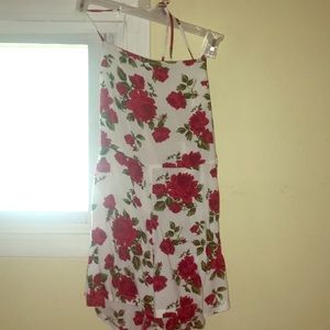 Onesie flower summer outfit